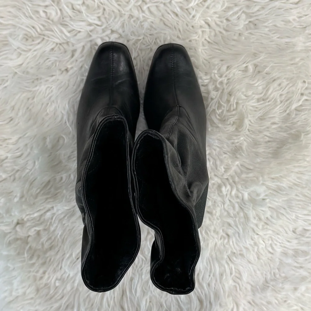 Worthington Black Mid-Calf Heeled Boots - Picture 7 of 10